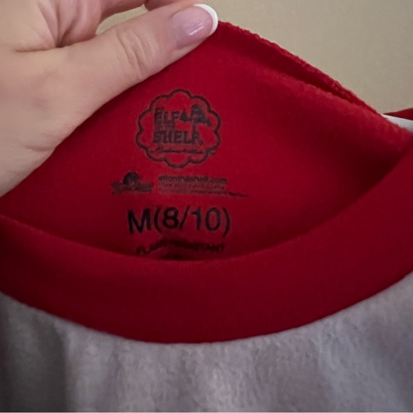 🔴ELF ON THE SHELF: Boy’s size M, Elf on the Shelf matching pajama set preowned. - Picture 2 of 14